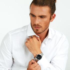 Ανδρικό Ρολόι SECTOR 660 με Μαύρο Καντράν SKU-80667