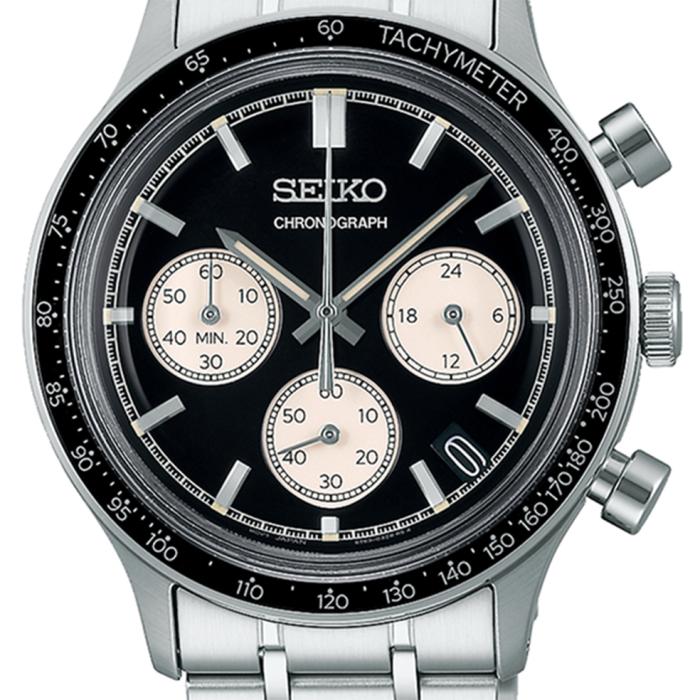 Ανδρικό Ρολόι SEIKO Sports με Μαύρο Καντράν SKU-80189