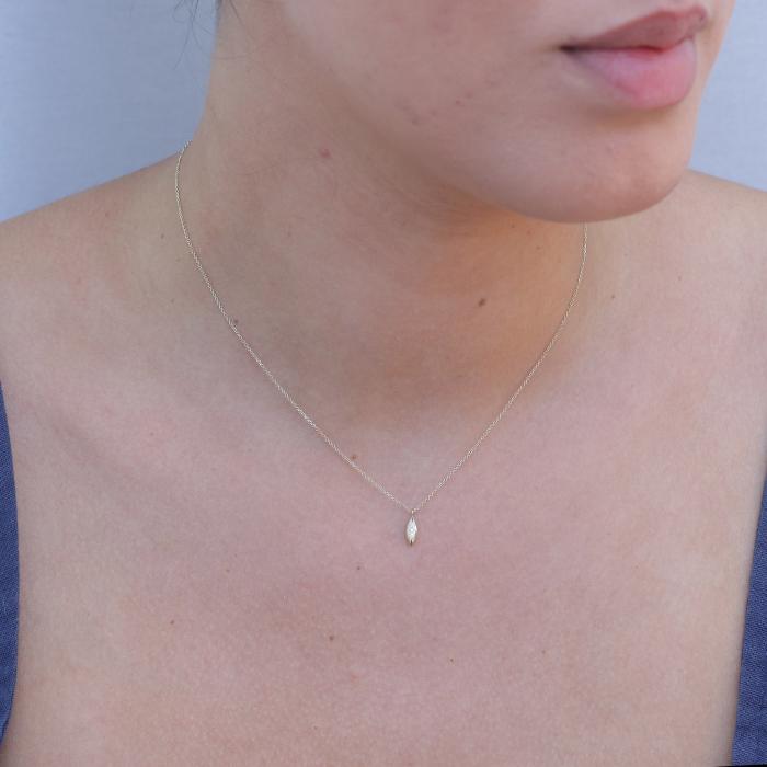 Σετ Κοσμημάτων με Διαμάντια Χρυσός Κ14 SKU-80239