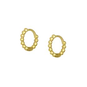 Σκουλαρίκια Κρίκοι Χρυσός K9 SKU-80936