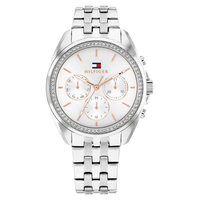 Γυναικείο Ρολόι TOMMY HILFIGER Mellie με Ασημί Μπρασελέ SKU-80822
