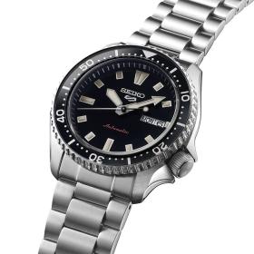 Ανδρικό Αυτόματο Ρολόι SEIKO 5 Sports SKX Redux in Kuro SKU-80190