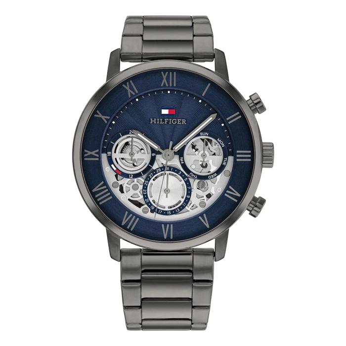 Ανδρικό Ρολόι TOMMY HILFIGER Legend με Μπλέ Καντράν SKU-80826