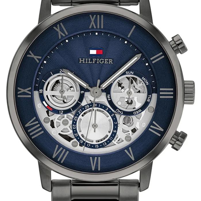 Ανδρικό Ρολόι TOMMY HILFIGER Legend με Μπλέ Καντράν SKU-80826