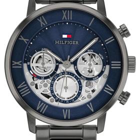Ανδρικό Ρολόι TOMMY HILFIGER Legend με Μπλέ Καντράν SKU-80826