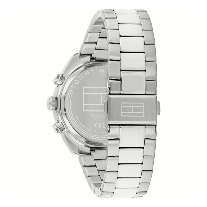 Ανδρικό Ρολόι TOMMY HILFIGER Hudson με Ασημί Μπρασελέ SKU-80828