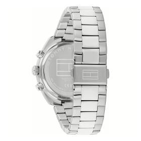 Ανδρικό Ρολόι TOMMY HILFIGER Hudson με Ασημί Μπρασελέ SKU-80828