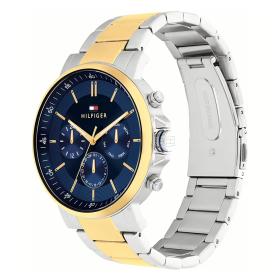 Ανδρικό Ρολόι TOMMY HILFIGER Tyson με Μπλέ Καντράν SKU-80829