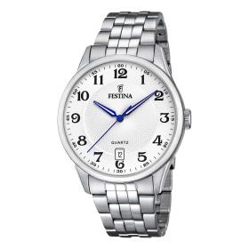 Ανδρικό Ρολόι FESTINA με Λευκό Καντράν SKU-80858