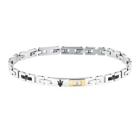 Βραχιόλι Μaserati Diamonds από Aνοξείδωτο Aτσάλι SKU-81036
