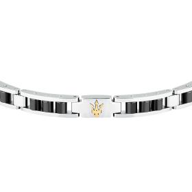 Ανδρικό Βραχιόλι Maserati Ceramic από Ανοξείδωτο Ατσάλι SKU-81055