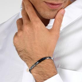 Ανδρικό Βραχιόλι Maserati Ceramic από Ανοξείδωτο Ατσάλι SKU-81056