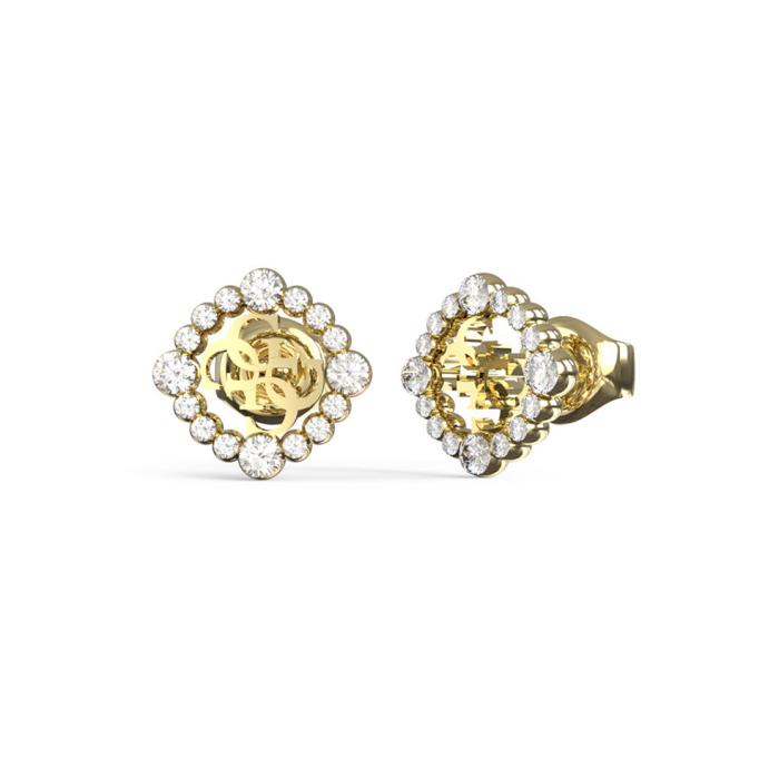 Γυναικεία Σκουλαρίκια Guess Tiny Dancer Ανοξείδωτο Ατσάλι & Ζιργκόν SKU-81108