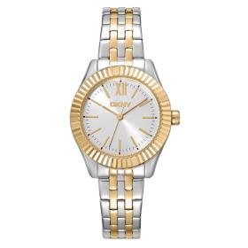 Γυναικείο Ρολόι DKNY Everyday με Δίχρωμο Μπρασελέ SKU-81014