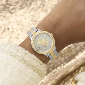 Γυναικείο Ρολόι GUESS G-Lace με Δίχρωμο Μπρασελέ SKU-81028