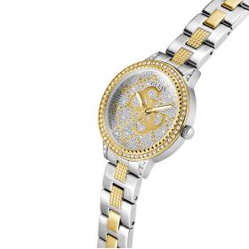 Γυναικείο Ρολόι GUESS G-Lace με Δίχρωμο Μπρασελέ SKU-81028