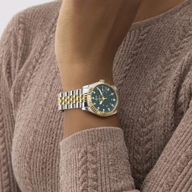 Γυναικείο Ρολόι GUESS Jada Δίχρωμο με Μπρασελέ SKU-81033