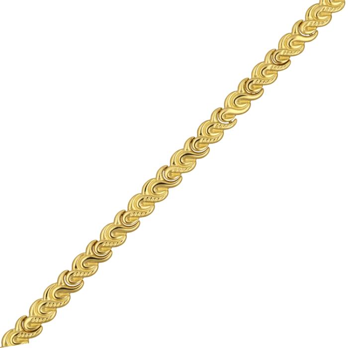 Γυναικείο Βραχιόλι Χειροπέδα Χρυσός K18 SKU-81607