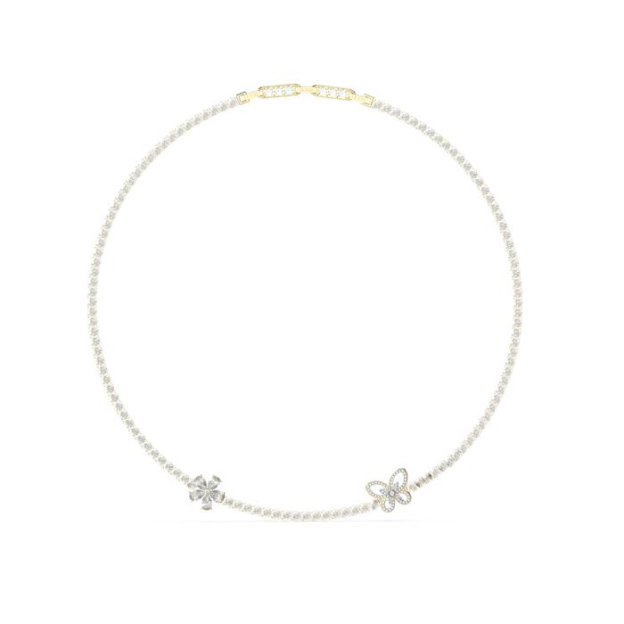 Γυναικείο Κολιέ Guess Lily Ανοξείδωτο Ατσάλι με Ζιργκόν SKU-81059