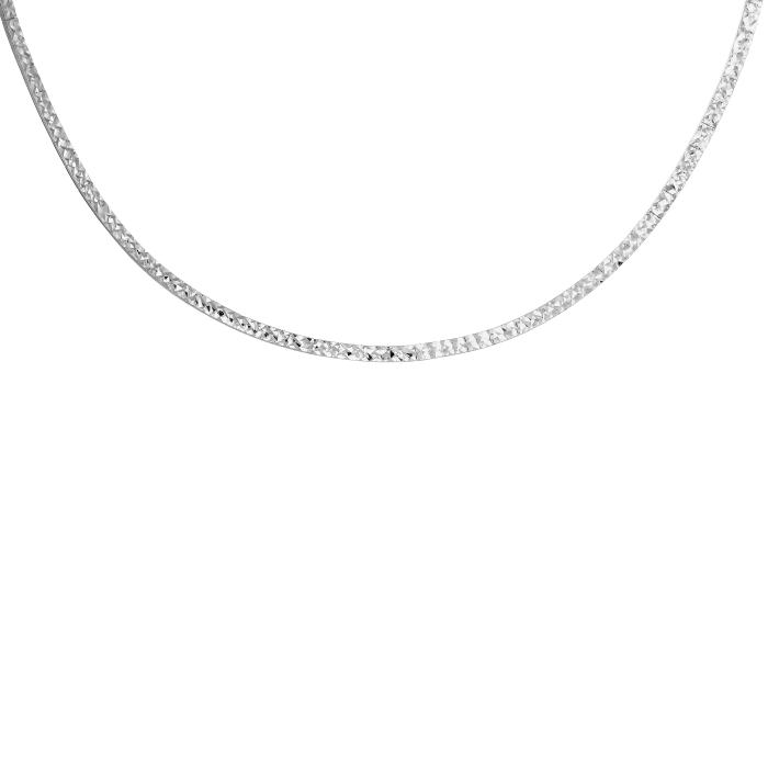 Κολιέ Λευκόχρυσος K14 SKU-81182