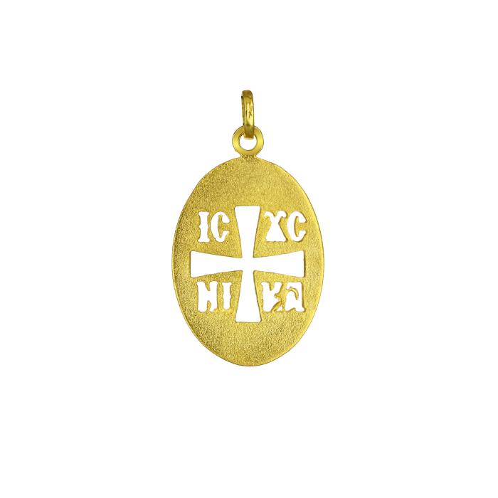 Φυλαχτό Κωνσταντινάτο Χρυσό K9 SKU-81765