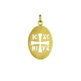 Φυλαχτό Κωνσταντινάτο Χρυσό K9 SKU-81765