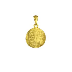 Φυλαχτό Κωνσταντινάτο Διπλής Όψεως Χρυσός K9 SKU-81780