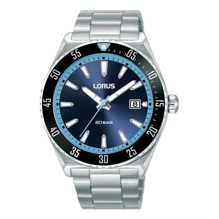 Ανδρικό Ρολόι LORUS με Μπλέ Καντράν SKU-81011