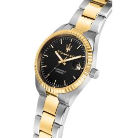 Ανδρικό Ρολόι MASERATI Competizione με Δίχρωμο Μπρασελέ SKU-81034