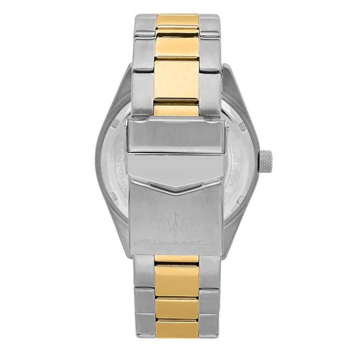 Ανδρικό Ρολόι MASERATI Competizione με Δίχρωμο Μπρασελέ SKU-81034