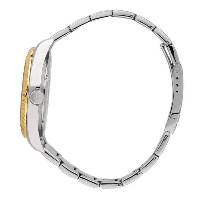 Ανδρικό Ρολόι MASERATI Competizione με Δίχρωμο Μπρασελέ SKU-81034