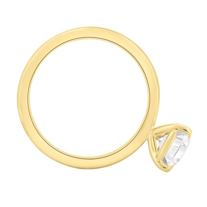 Μονόπετρο Δαχτυλίδι με Διαμάντι Pear Χρυσός Κ18 SKU-81982