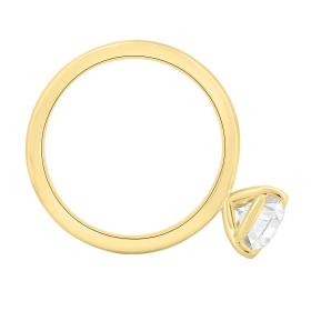 Μονόπετρο Δαχτυλίδι με Διαμάντι Pear Χρυσός Κ18 SKU-81982