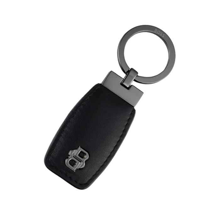 Κλειδοθήκη HUGO BOSS με Μαύρο Δέρμα SKU-81792
