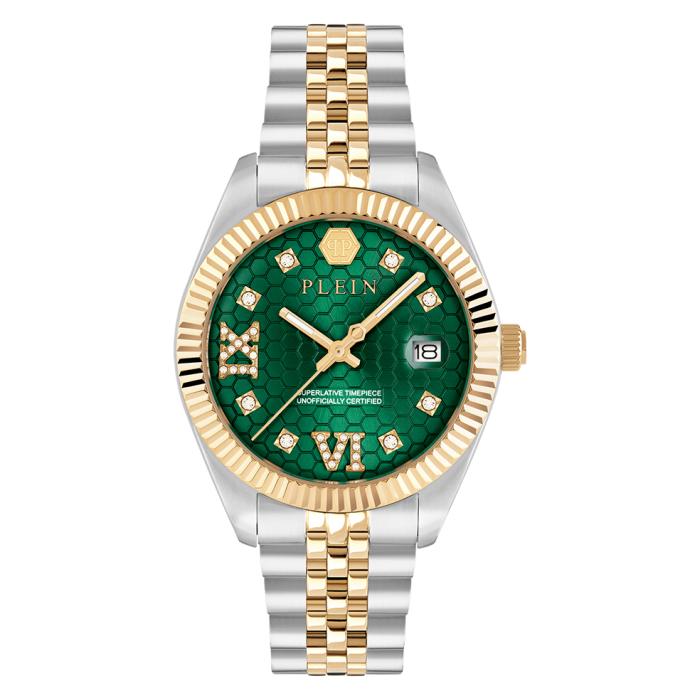 Γυναικείο Ρολόι PHILIPP PLEIN Superlative με Πράσινο Καντράν SKU-81934