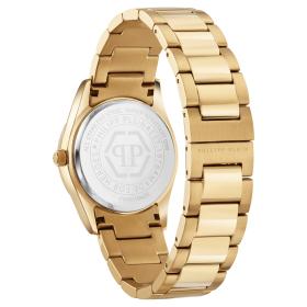 Γυναικείο Ρολόι PHILIPP PLEIN Icon Chain με Χρυσό Καντράν SKU-81936