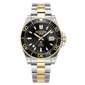 Ανδρικό Αυτόματο Ρολόι ROAMER Premier με Μαύρο Καντράν SKU-81871