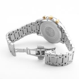 Ανδρικό Ρολόι ROAMER Mercury Chrono με Μαύρο Καντράν SKU-81945