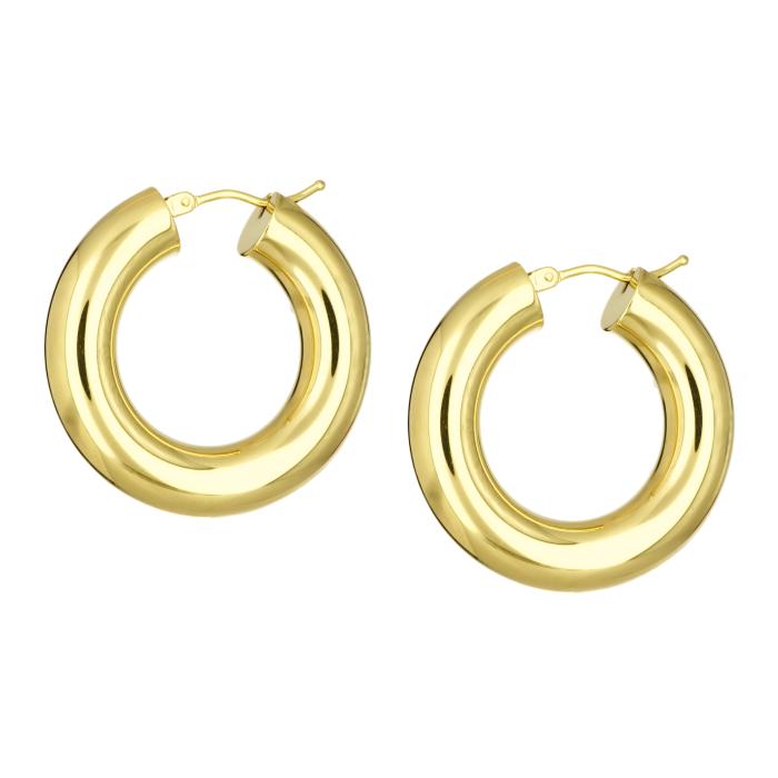 Σκουλαρίκια Κρίκοι Χρυσός Κ14 SKU-81275