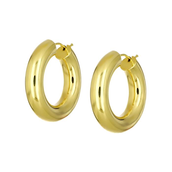 Σκουλαρίκια Κρίκοι Χρυσός Κ14 SKU-81275