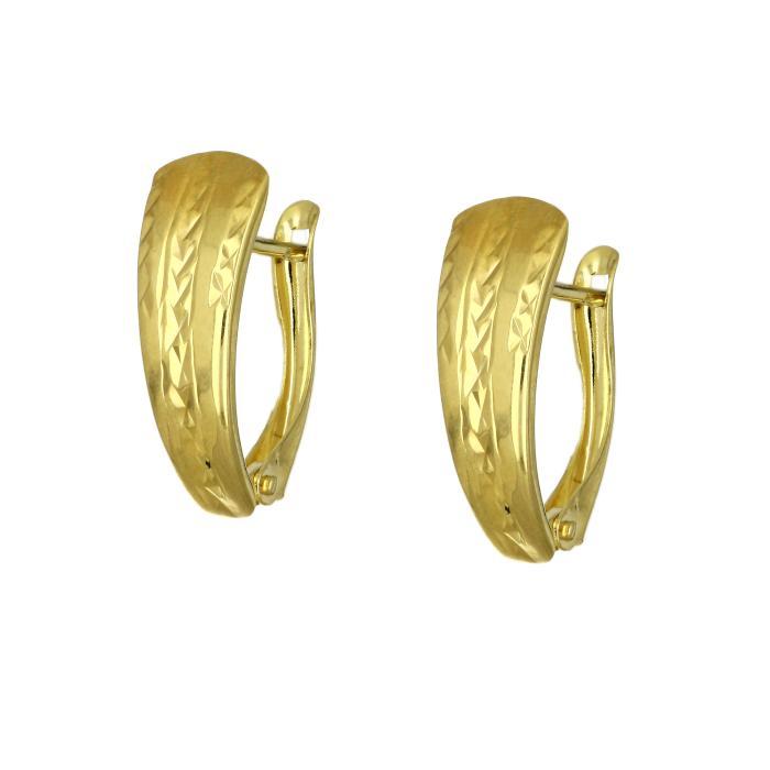 Σκουλαρίκια ΚρίκοιΧρυσό K9 SKU-81222