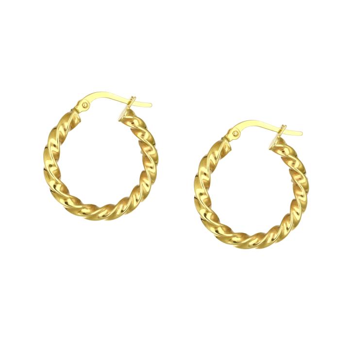 Σκουλαρίκια Κρίκοι Χρυσός Κ9 SKU-81263