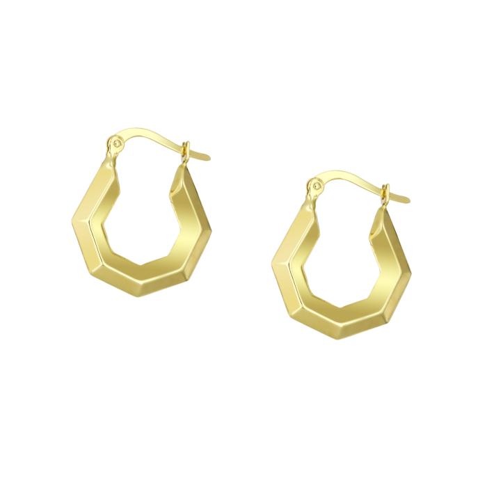 Σκουλαρίκια Κρίκοι Χρυσός K9 SKU-81267