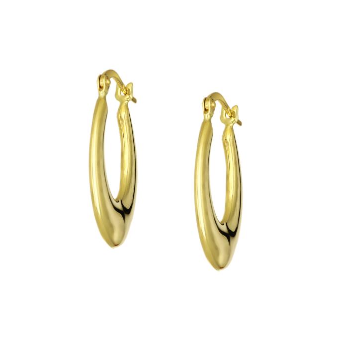 Σκουλαρίκια Κρίκοι Χρυσός K9 SKU-81268