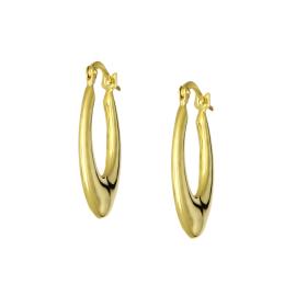 Σκουλαρίκια Κρίκοι Χρυσός K9 SKU-81268