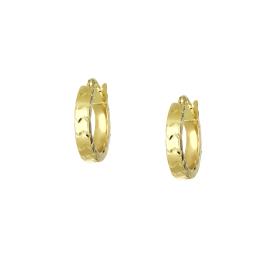 Σκουλαρίκια Κρίκοι Χρυσός K9 SKU-81269