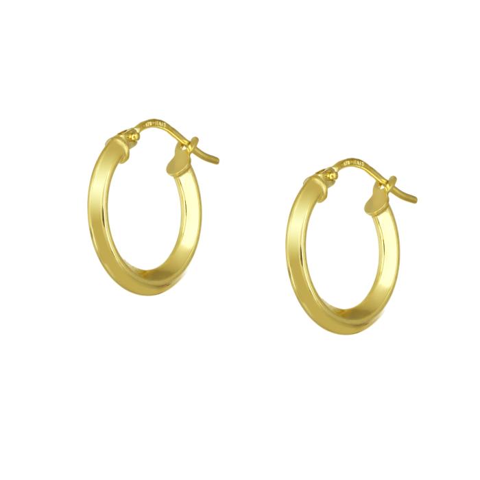 Σκουλαρίκια Κρίκοι  Χρυσός 9K SKU-81807