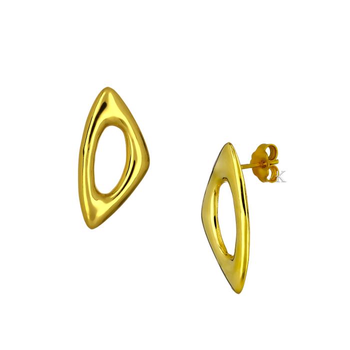 Σκουλαρίκια Καρφωτά Χρυσός Κ9 SKU-81883