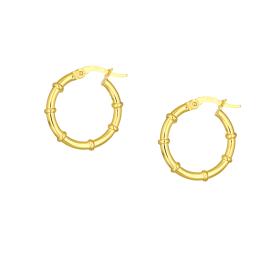 Σκουλαρίκια Κρίκοι Χρυσός 14Κ SKU-81916