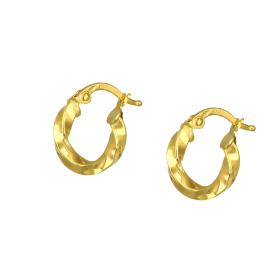 Σκουλαρίκια Κρίκοι Χρυσός K14 SKU-81923